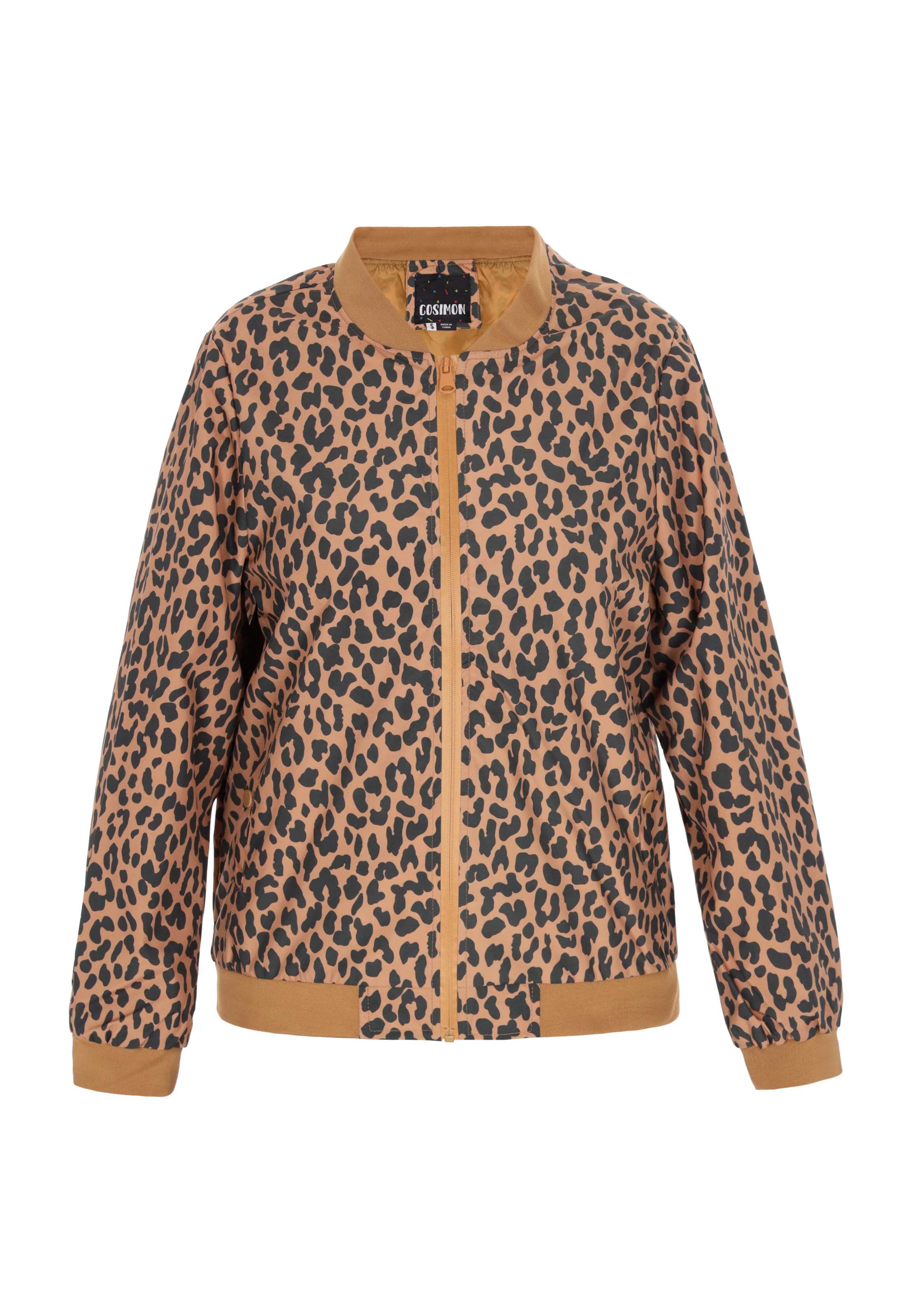 COSIMON Tussenjas in Bruin: voorkant