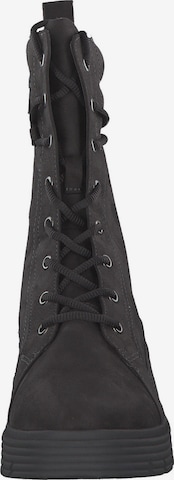 JANA Lace-Up Ankle Boots in Black