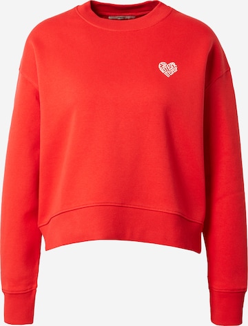 Sweat-shirt ESPRIT en rouge : devant