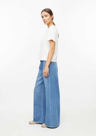s.Oliver Baggy Bandplooi jeans in Blauw: zijkant