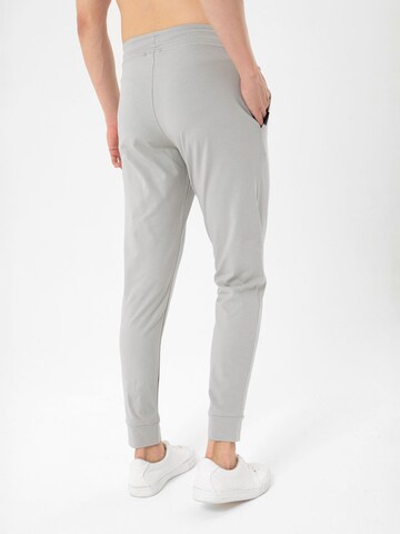 By Diess Collection Tapered Trousers in Grey