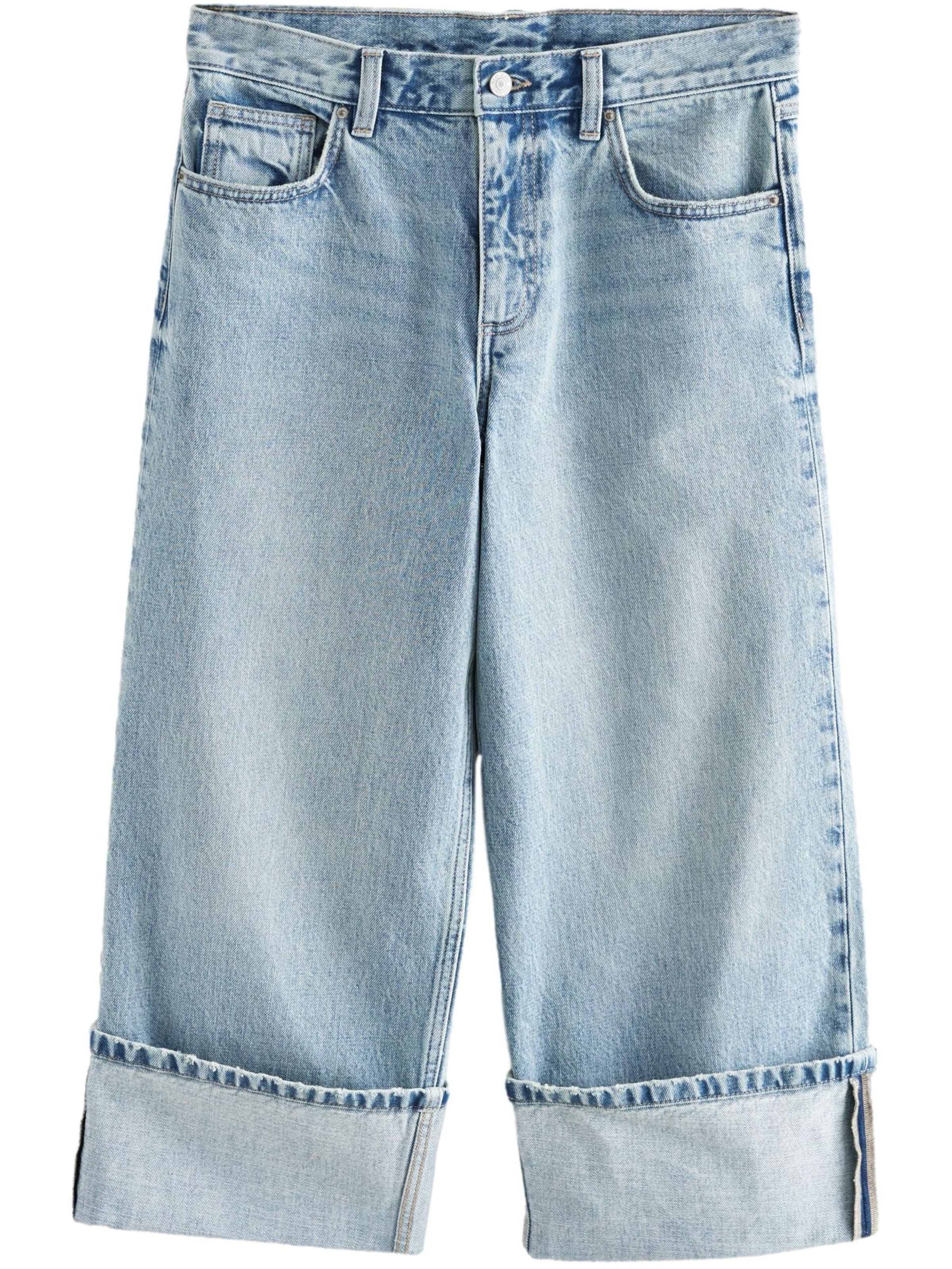 Next Voľný strih Džínsy - Modrá: predná strana