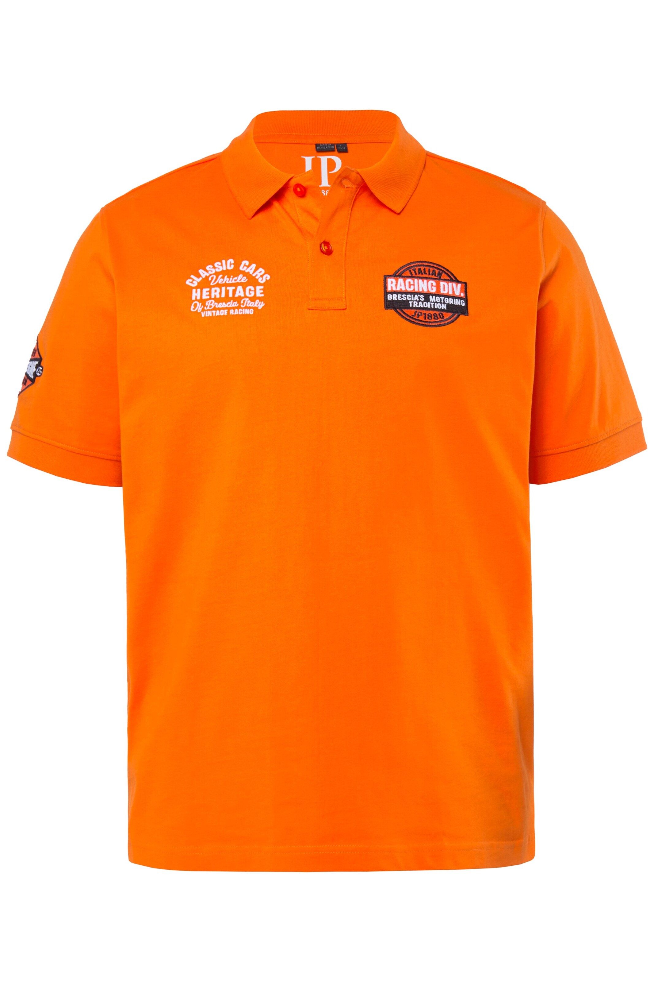 JP1880 Poloshirt in Orange: Vorderseite