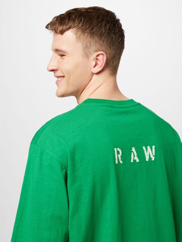 G-Star RAW - Camiseta en verde