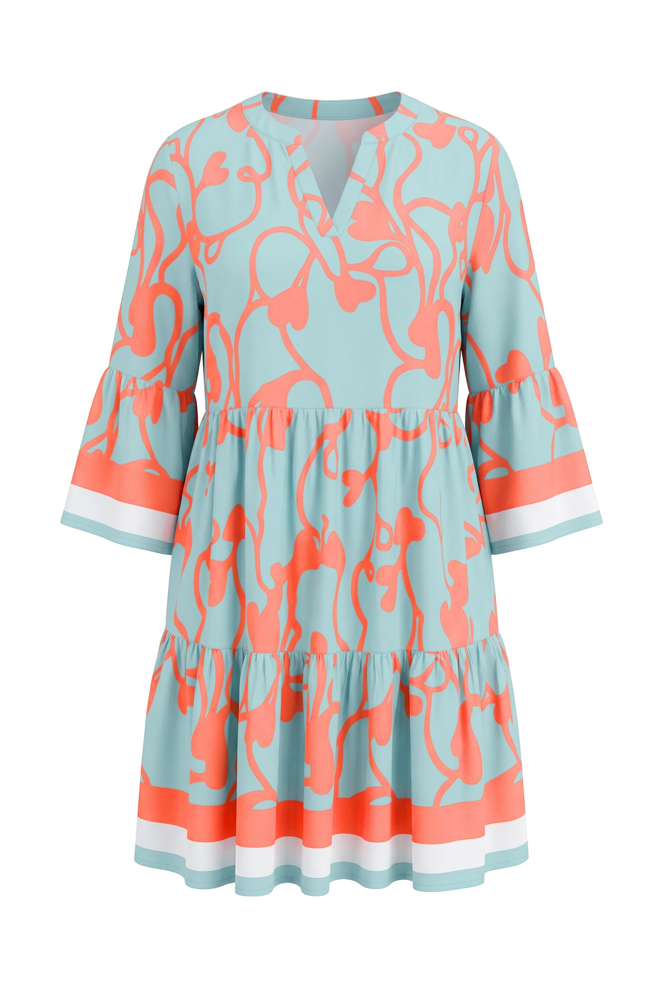 Angel of Style Tunic in Green: front