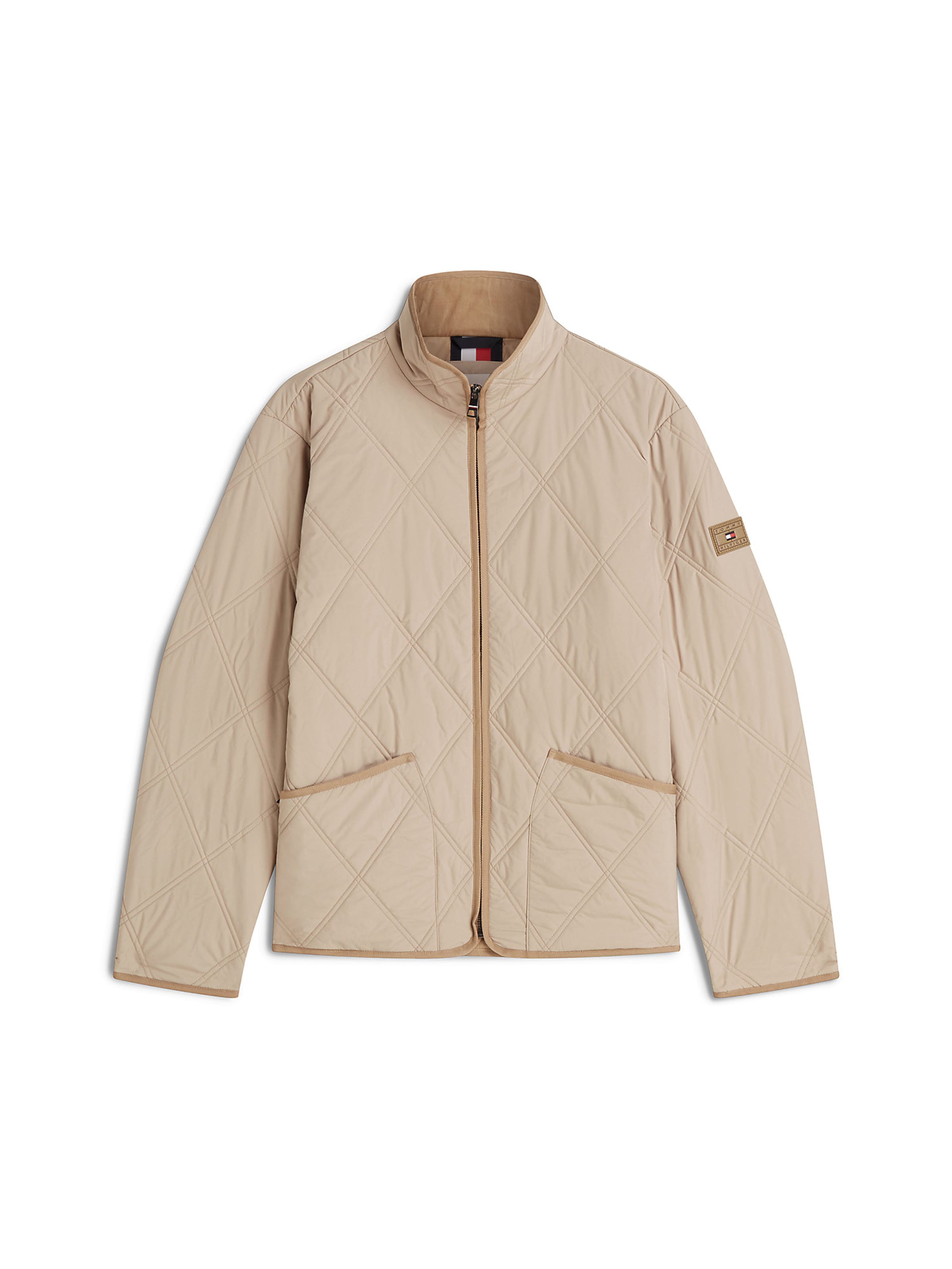 TOMMY HILFIGER Between-Season Jacket in Beige: front