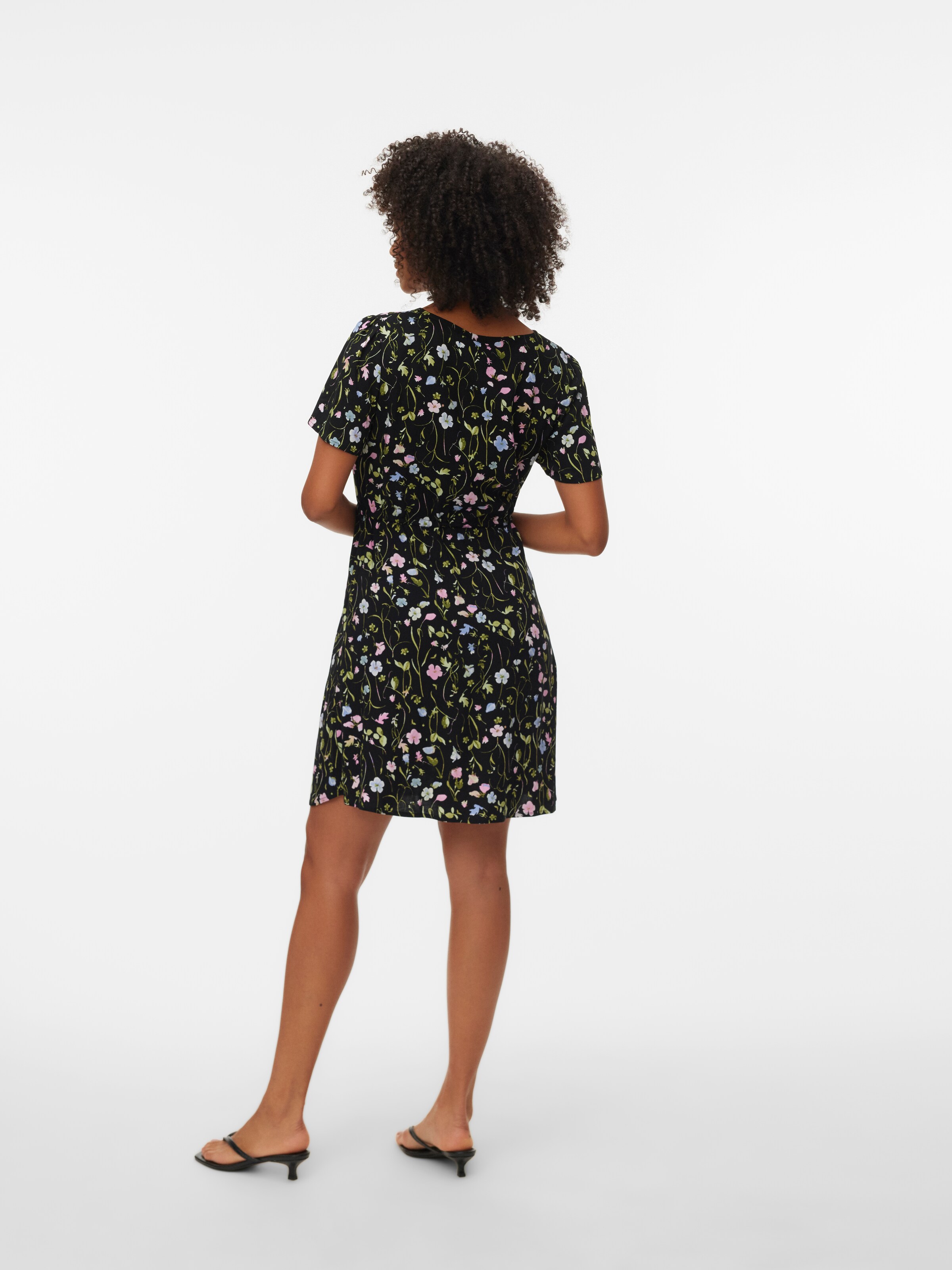 VERO MODA Kleid in Schwarz