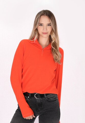 myMo ROCKS Trui in Oranje: voorkant