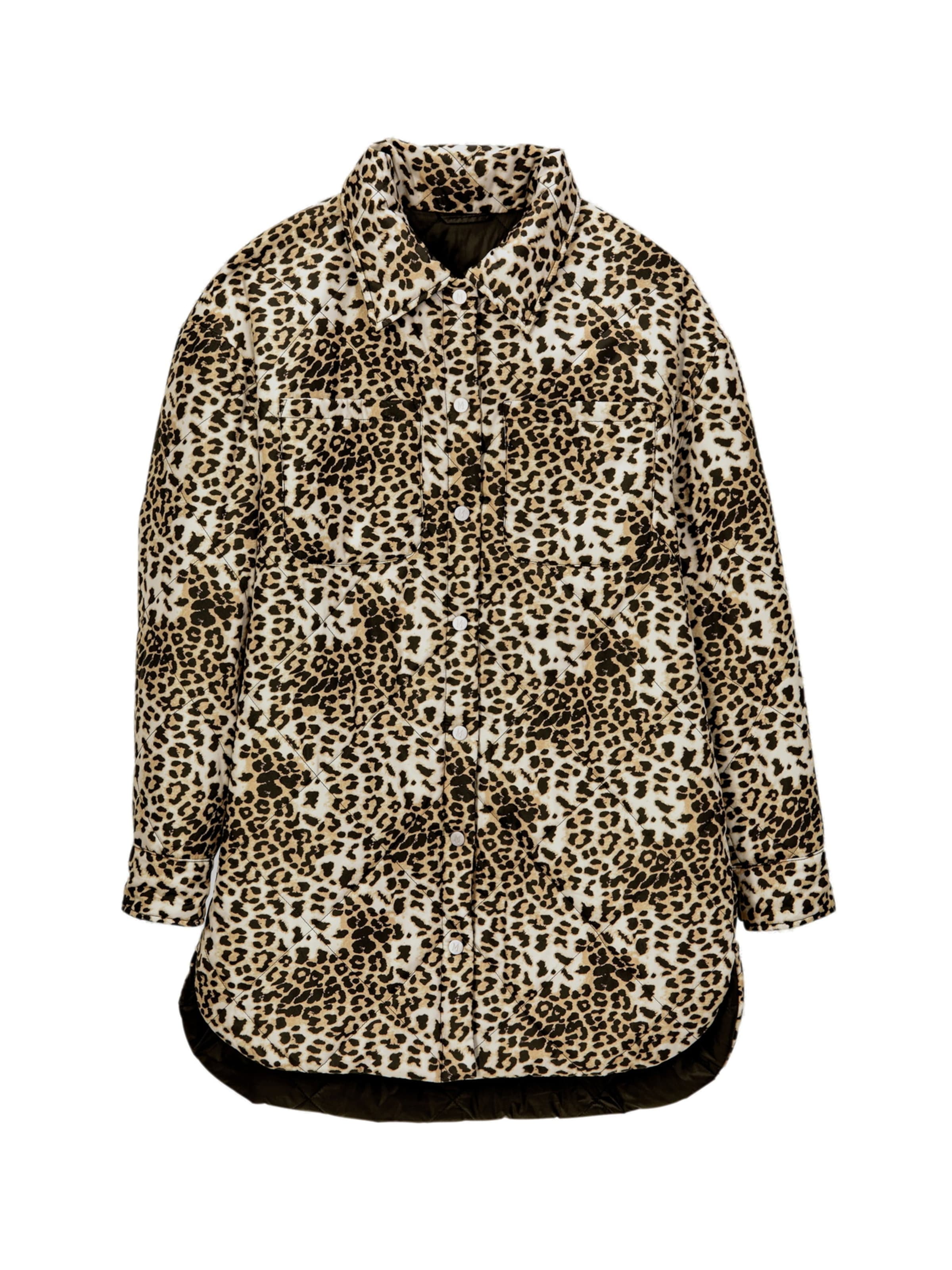 MADELEINE Tussenjas in Bruin: voorkant