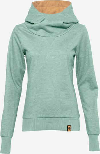 Fli Papigu Sweatshirt 'Deutsche & Albaner' i grönmelerad, Produktvy