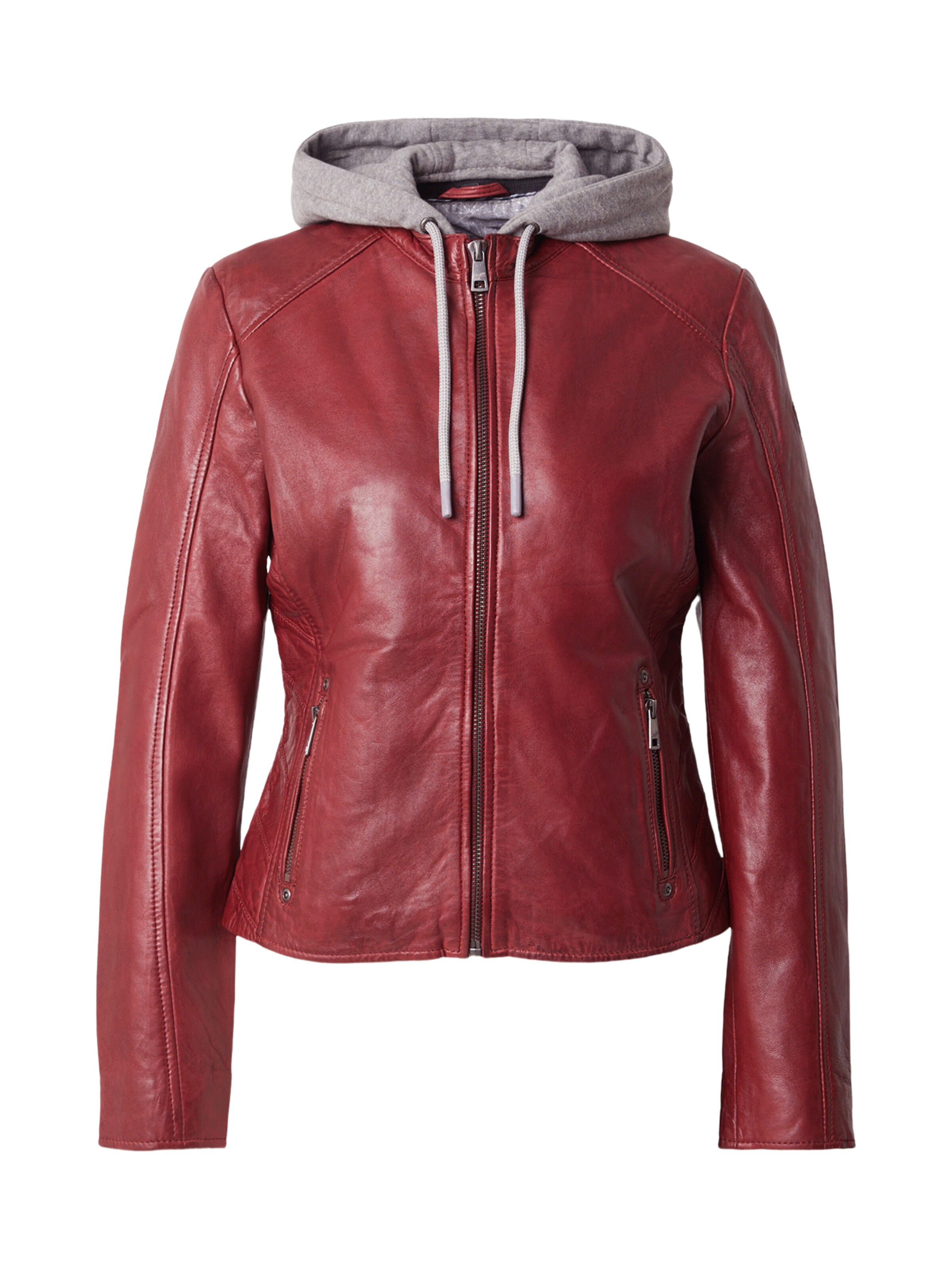 Mauritius Between-season jacket 'Alva' in XS in Dark red, Item view