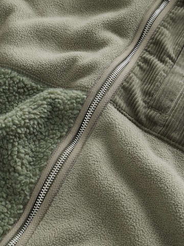 Next Флисовая куртка в Зеленый