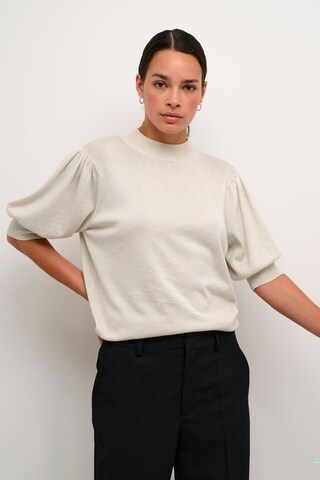 Pull-over 'KA Regina' Kaffe en beige : devant