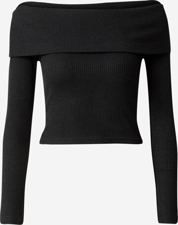 Gina Tricot Shirt in Schwarz: predná strana