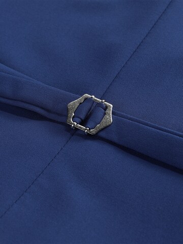 YOUTHUP Slim fit Suit 'Vollbild' in Blue
