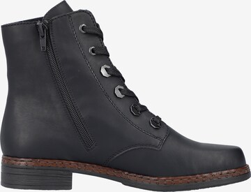 Rieker - Botines con cordones en negro