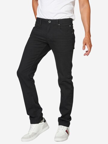 KOROSHI Regular Jeans i brun