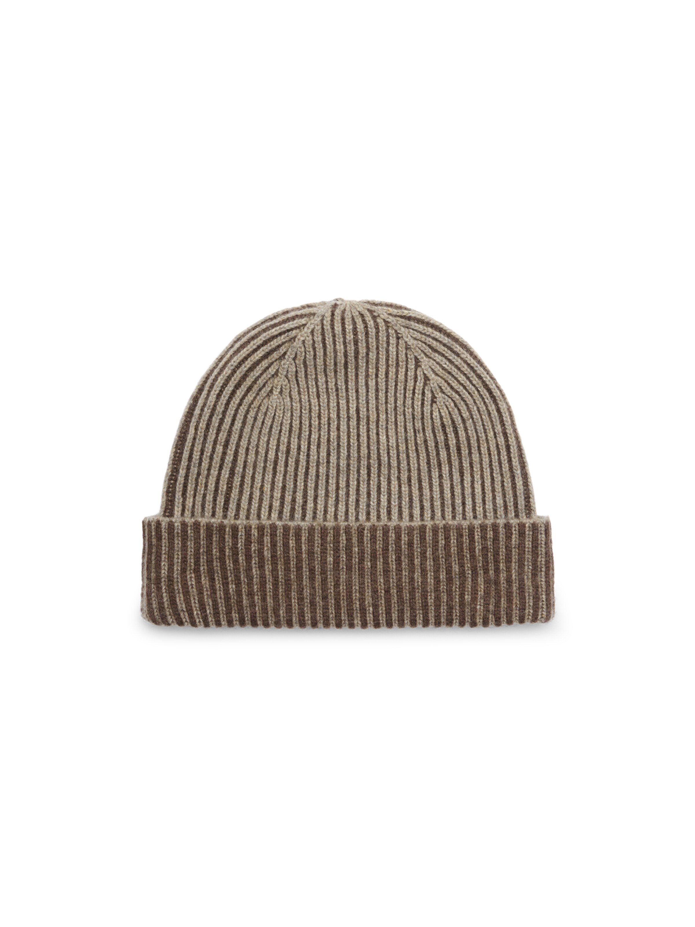 Yahmo Beanie 'Lou' in Brown: front