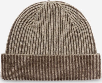 Yahmo Beanie 'Lou' in Brown: front