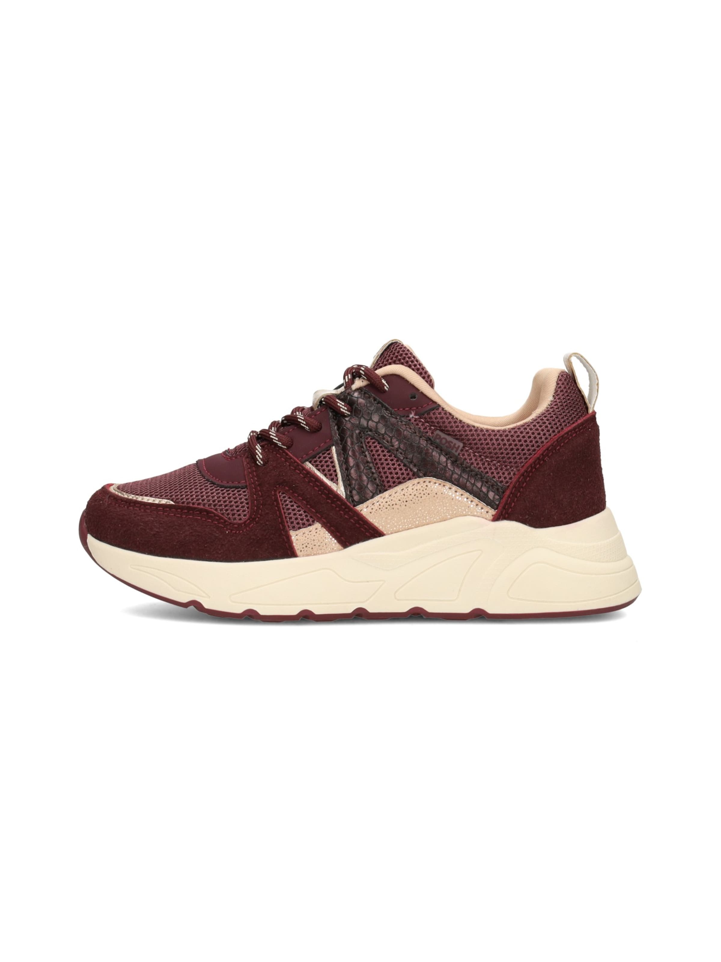 POSH by Poelman Sneakers in Bruin: voorkant