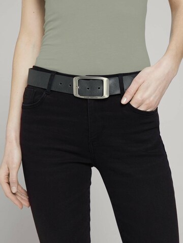 TOM TAILOR Belt 'Amy' in Grey