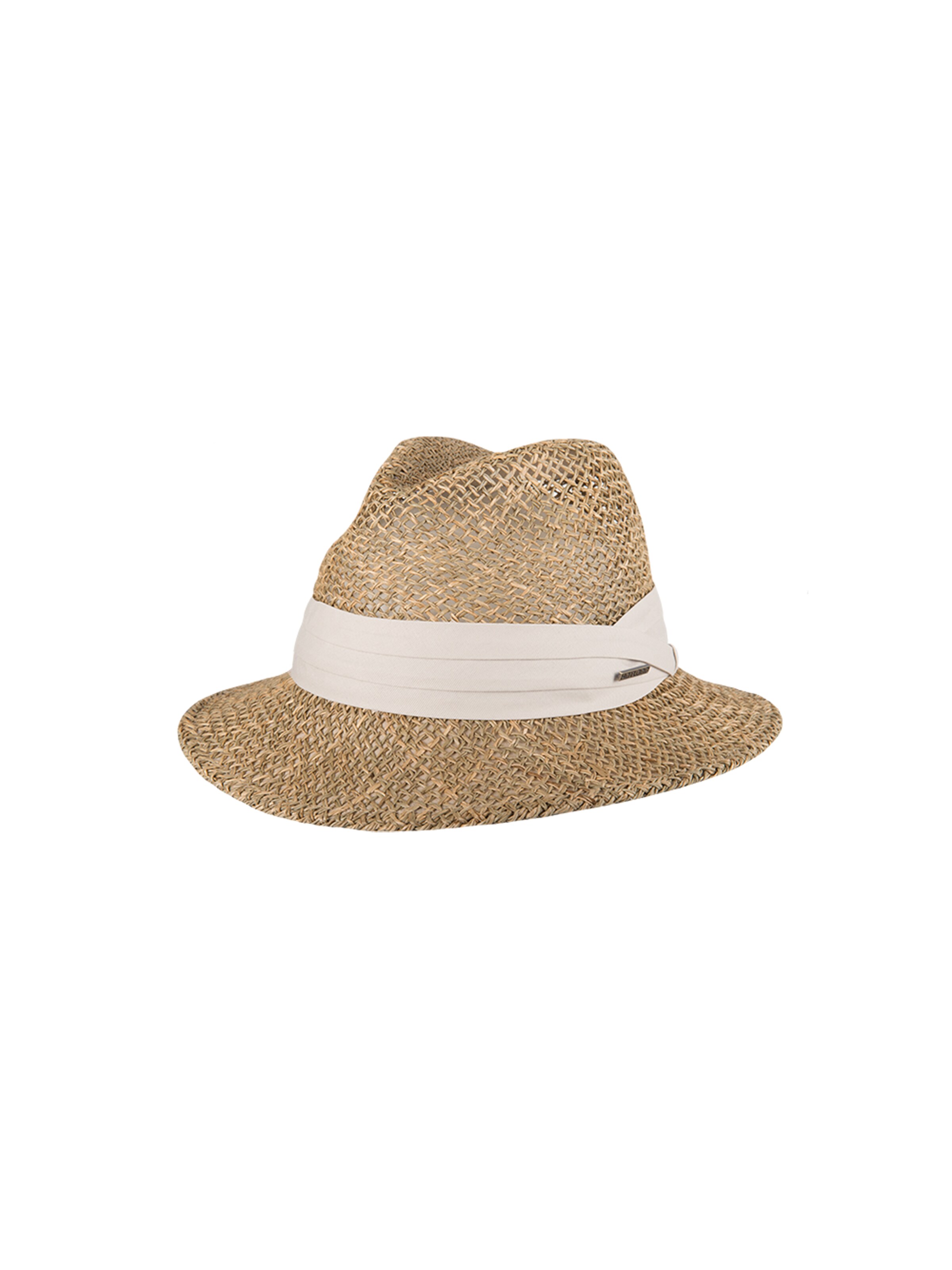 Hatland Hat 'Aussie Seagrass' in White: front