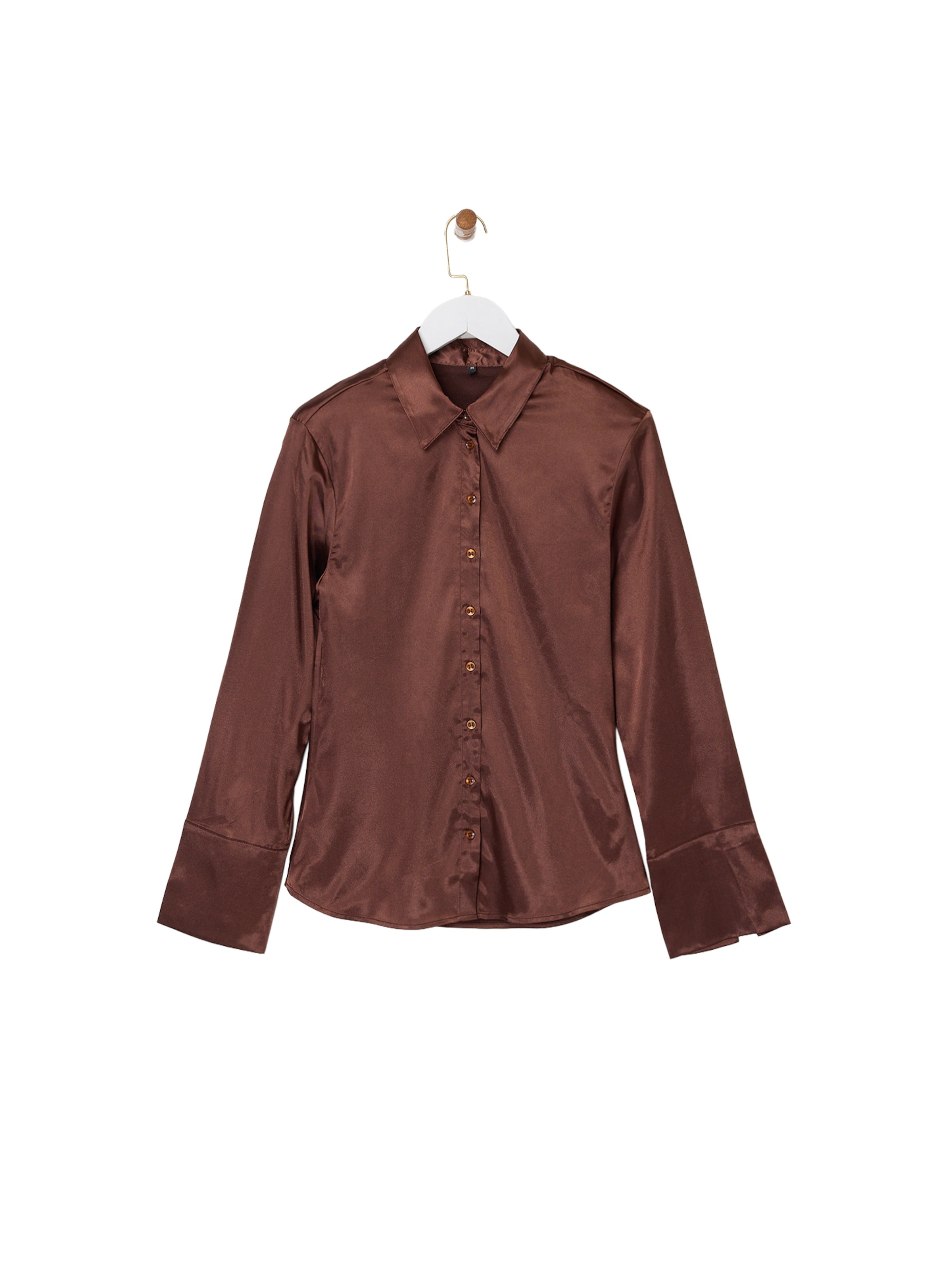 Trendyol - Blusa en marrón: frente