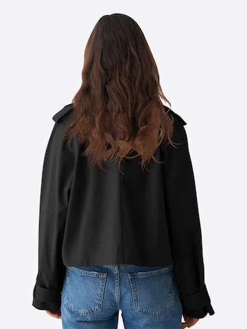 Imily Bela Between-Seasons Coat in Black: back