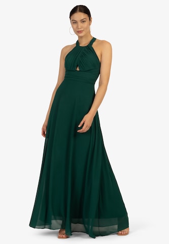Kraimod Suknia wieczorowa w kolorze zielony: przód