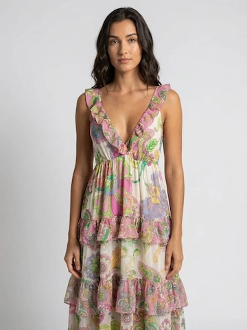 Abito 'Robe Longue Ingrid' di Miss June in colori misti: frontale
