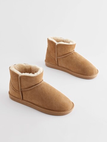 Pantoufle Next en marron