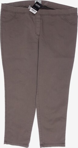 KjBRAND Pants in 5XL in Brown: front