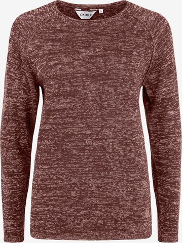 Oxmo Sweater in Brown: front