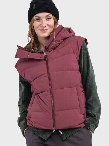 Gilet de sport 'Vindave' Schöffel en violet : devant