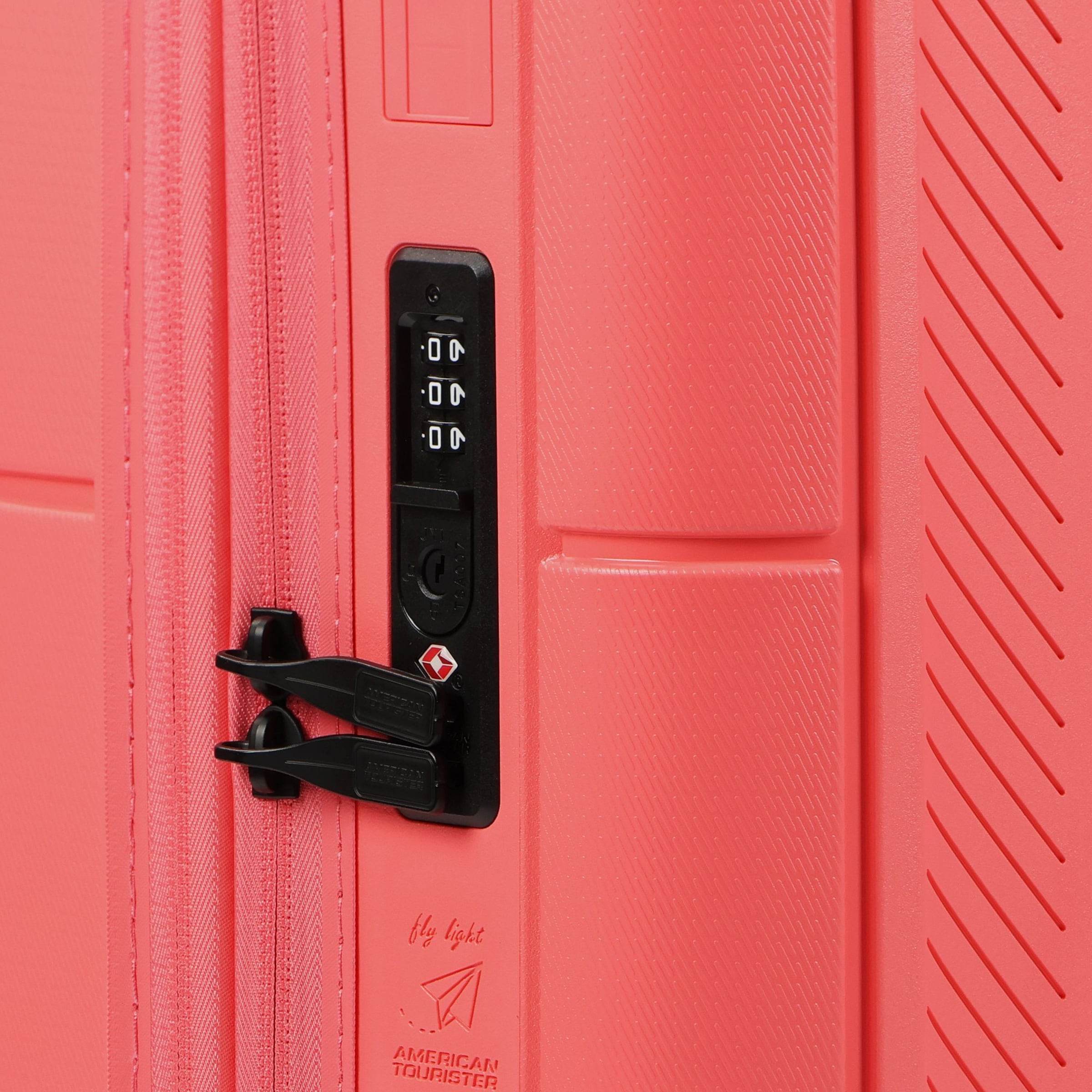 American Tourister Trolley 'Dashpop' in Pink