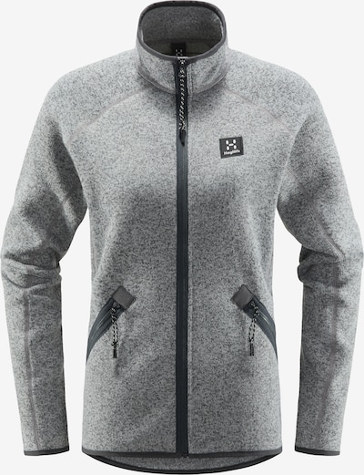 Haglöfs Athletic Fleece Jacket 'Risberg' in Light grey / Black, Item view