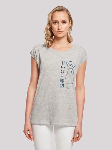 T-shirt F4NT4STIC en gris : devant