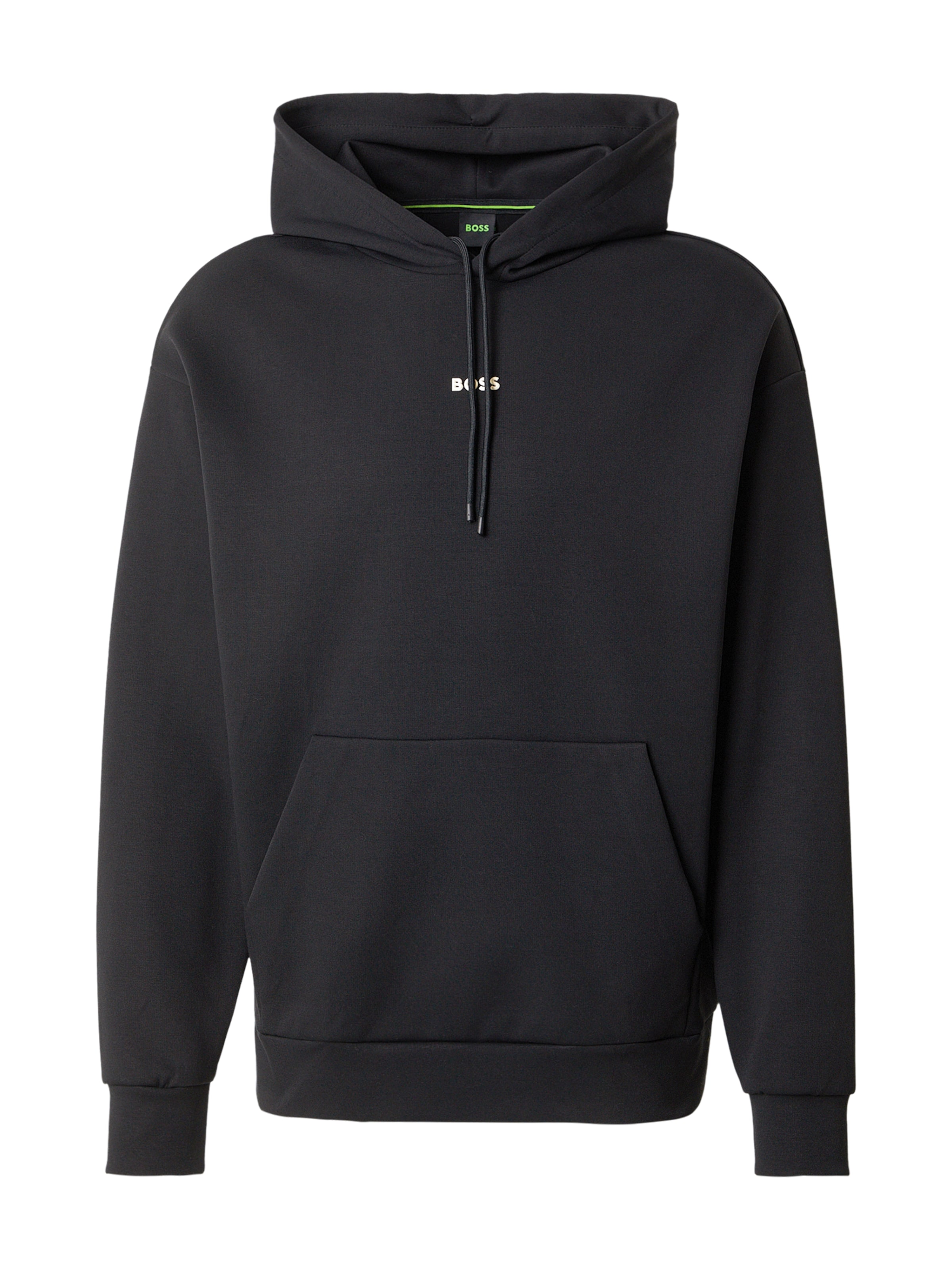 BOSS Свитшот 'Sly Zone' в Черный: спереди