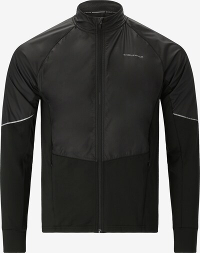 ENDURANCE Sportjas in de kleur Zilvergrijs / Zwart, Productweergave