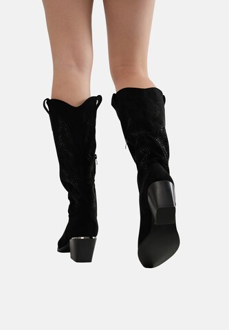 Bottes de cowboy Salinyang en noir
