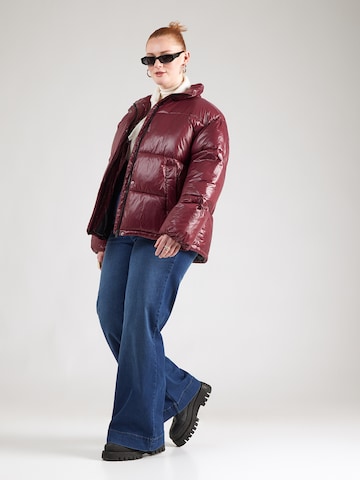 Giacca invernale 'NMALLIE' di Noisy May Curve in lilla