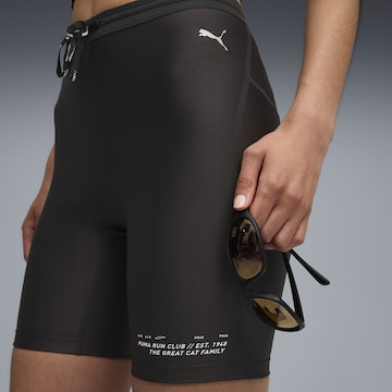 PUMA Skinny Sports trousers 'Run Club' in Black