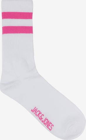 JACK & JONES Sockor 'CONTRA' i vit