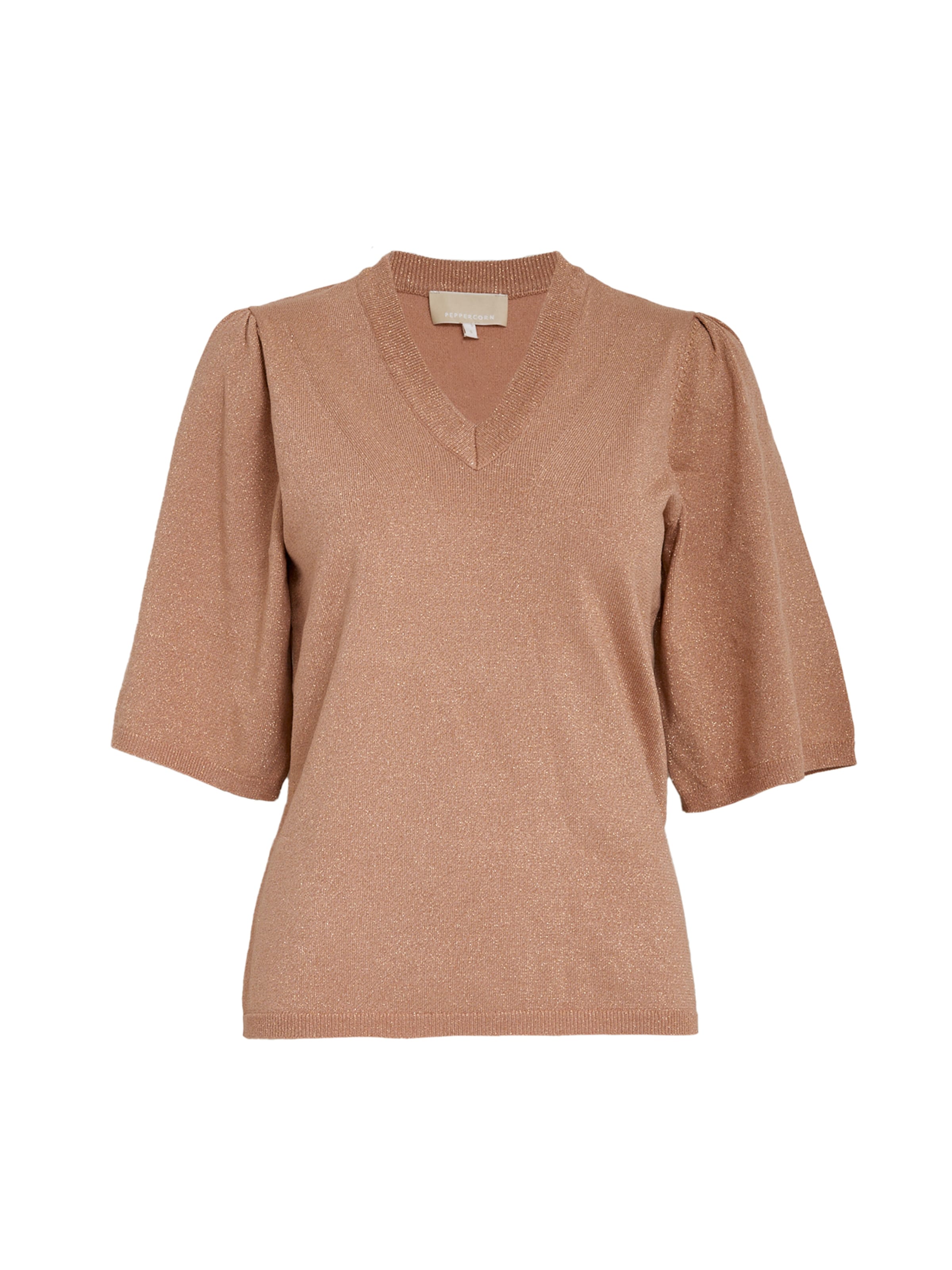 Peppercorn Shirt 'Glenda' in Beige: front