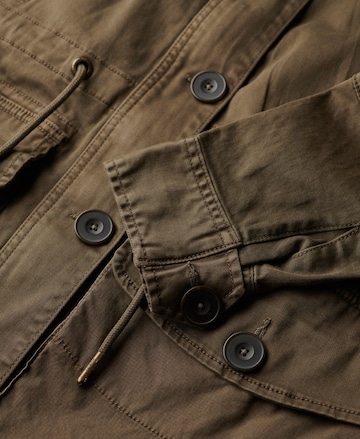 Parka mi-saison Superdry en vert