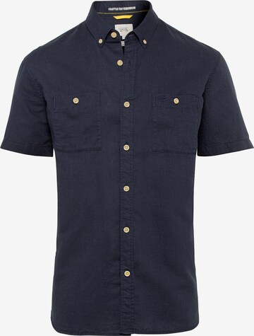 CAMEL ACTIVE Button Up Shirt in Blue: front