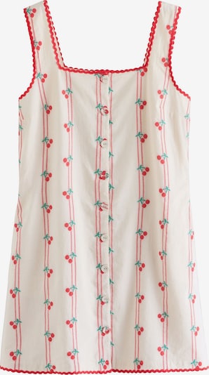 Next Haljina za ured u zelena / crvena / bijela, Pregled proizvoda