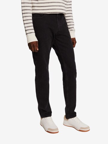 ESPRIT Regular Jeans in Schwarz