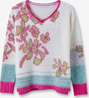 eve in paradise Sweater 'Brigitte' in Mixed colors: front