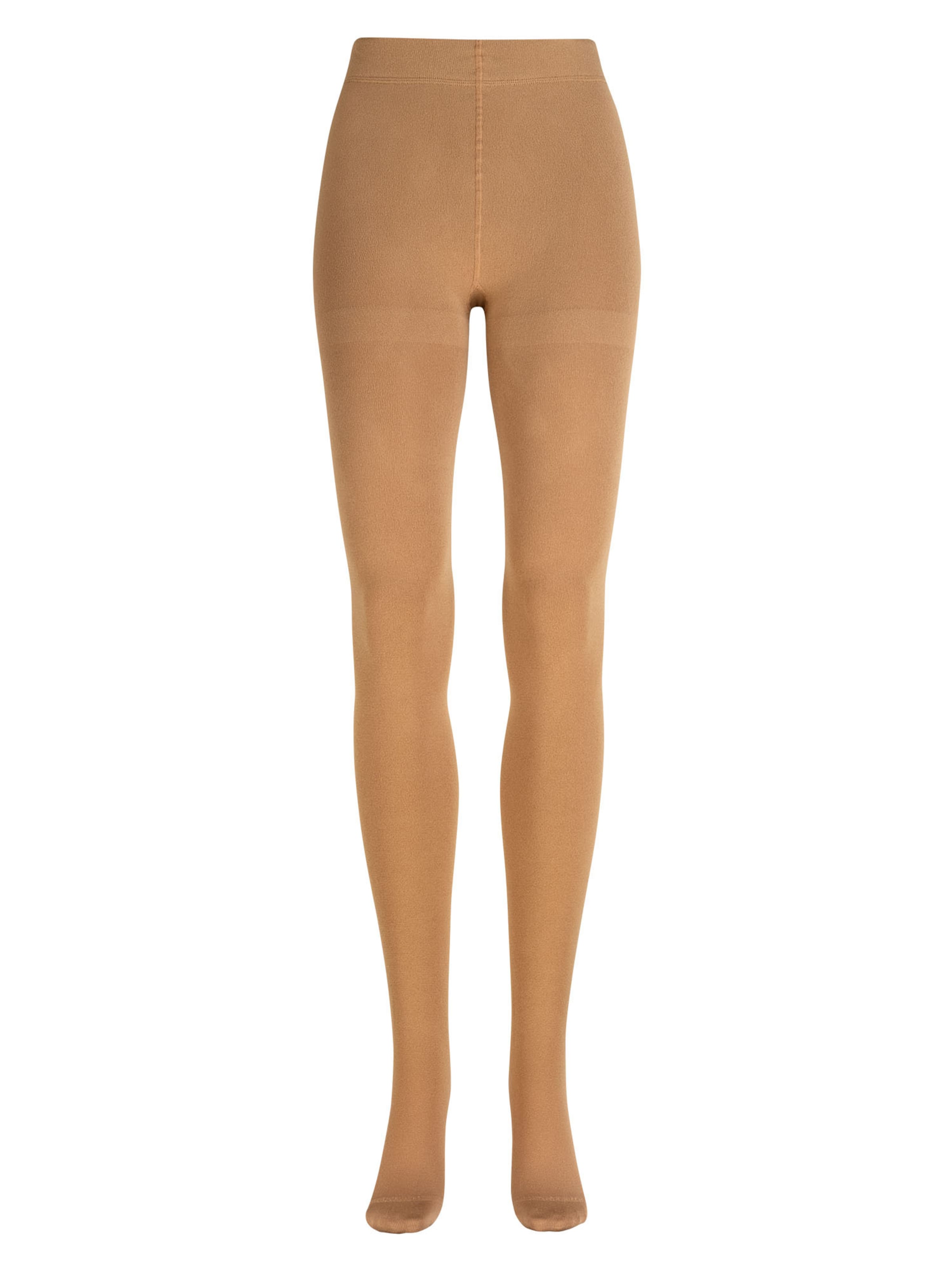 Nur Die Fijne panty ' Wohlig-Warm ' in Beige: voorkant